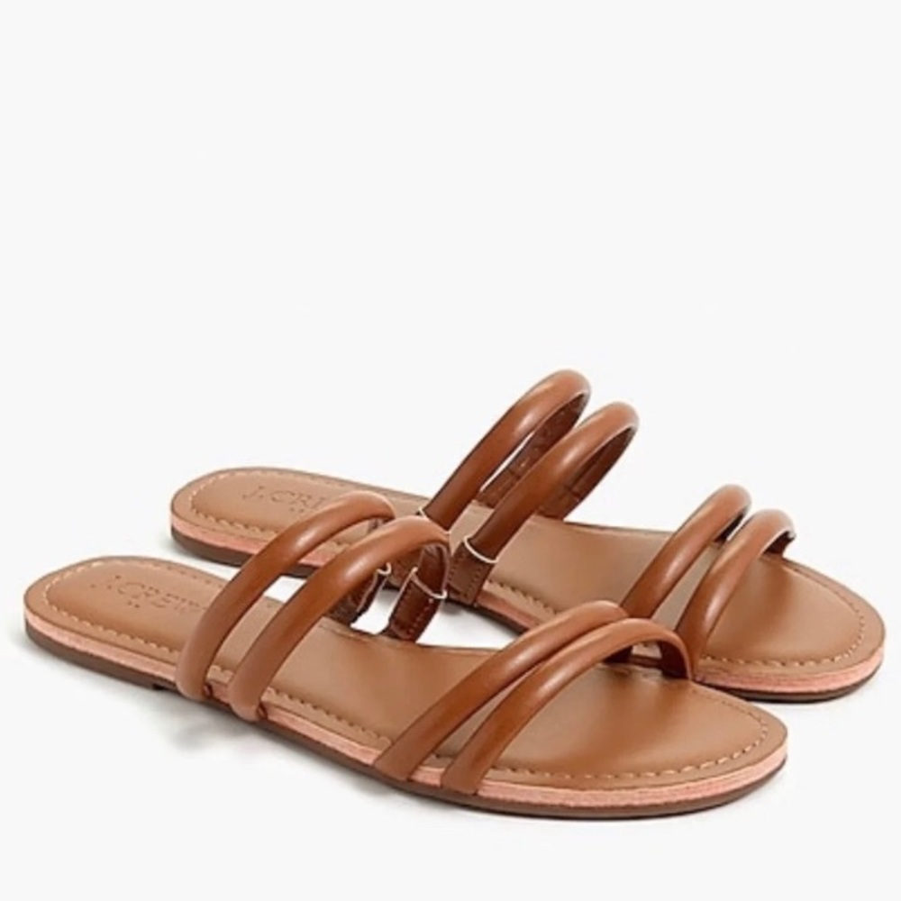 J. Crew brown sandals Brand New! Size: 9
